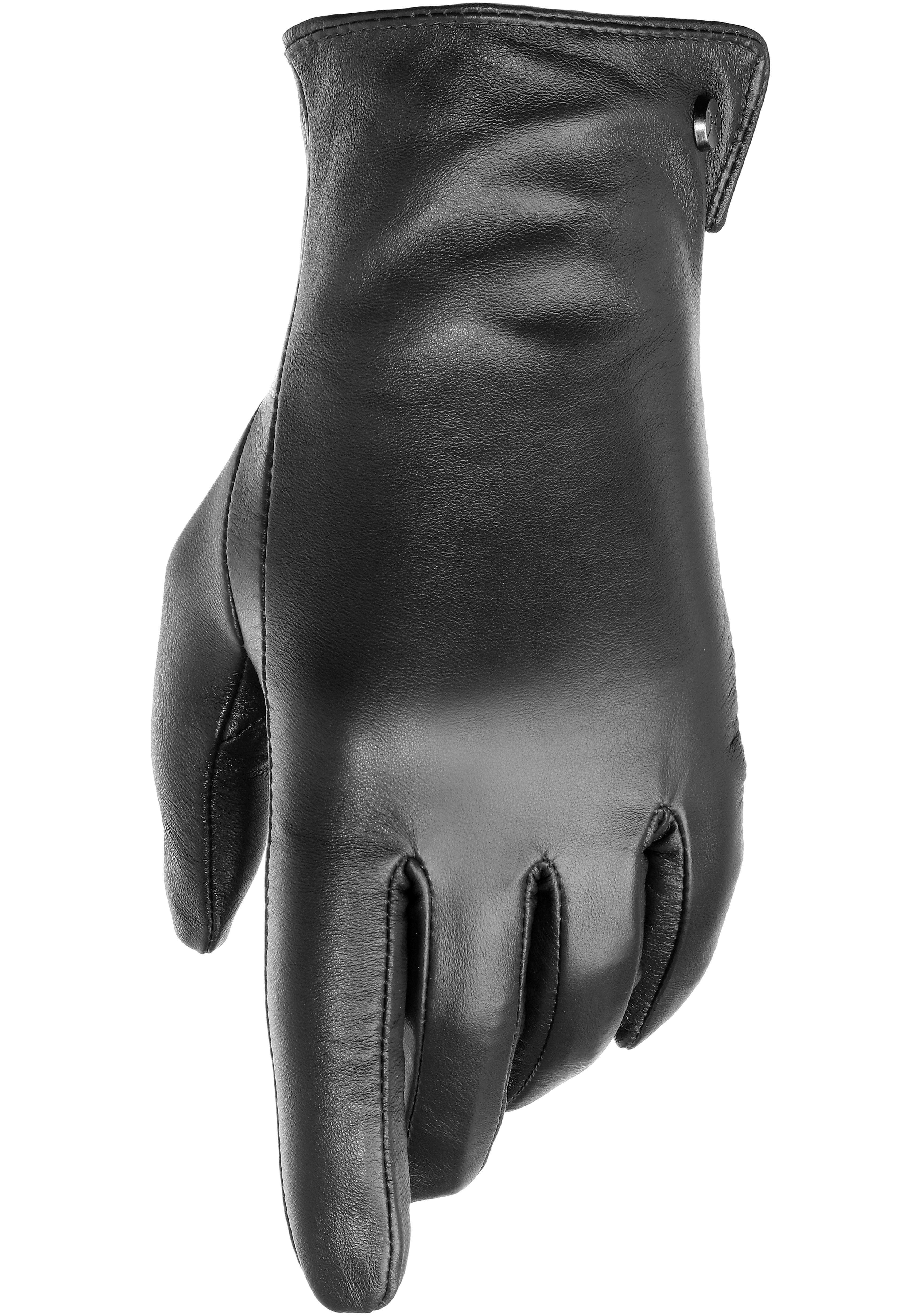 PEARLWOOD Lederhandschuhe Pam Glattlederhandschuh, Seitenschlitz