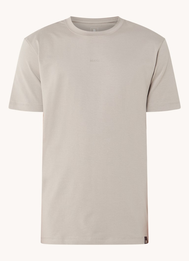 Tricou Boggi Milano cu logo, confecționat din material elastic.