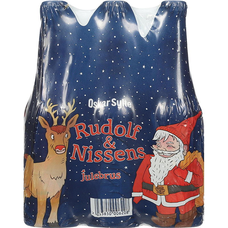 Oscar Sylte Rudolf og Nissen 6 x 0,33 liter