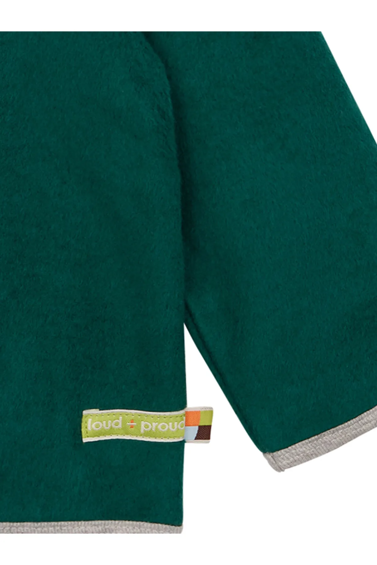 loud + proud  Strickweste - Grün - Regular Fit