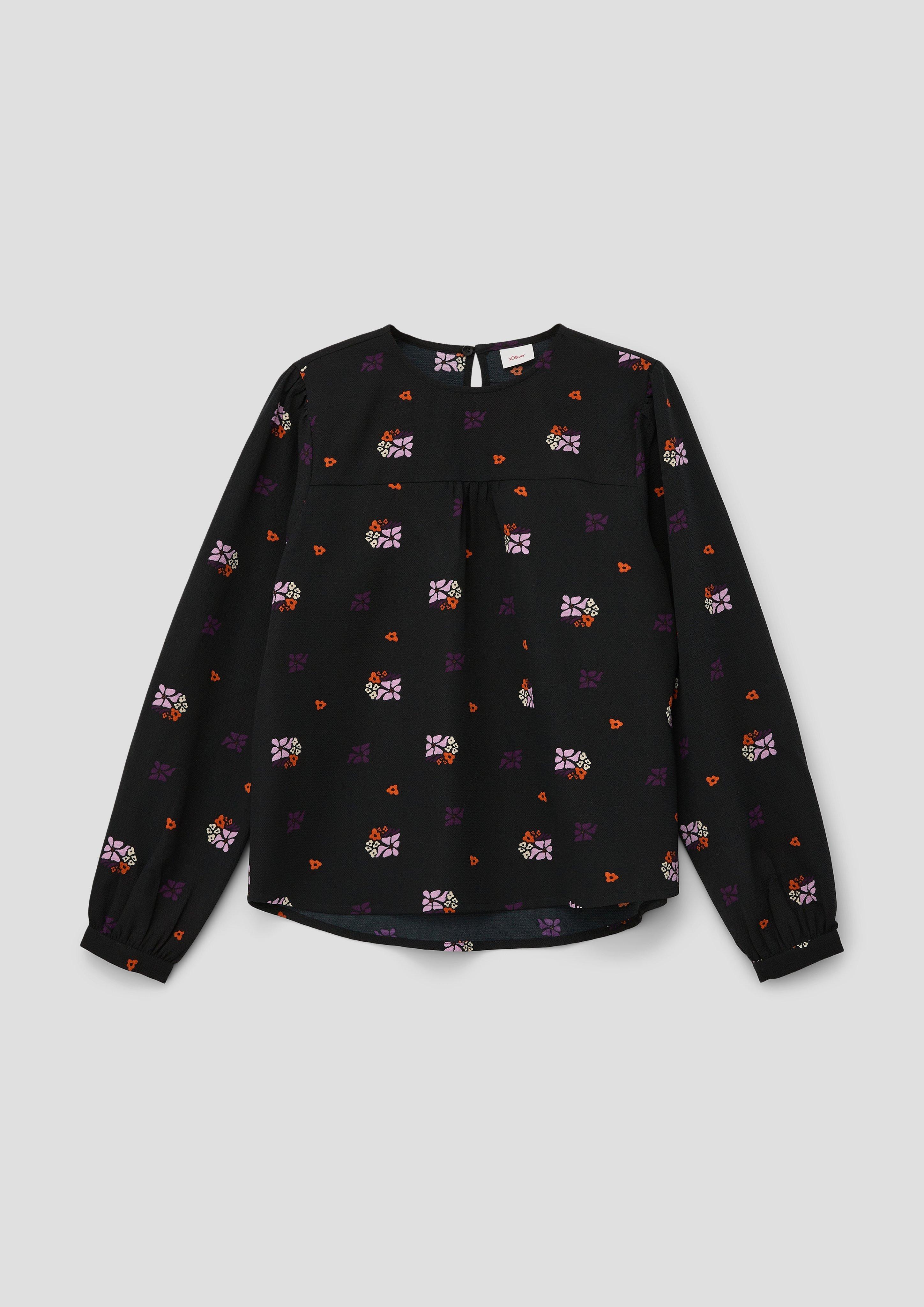 Bluse mit Crêpestruktur  2134001-99A1