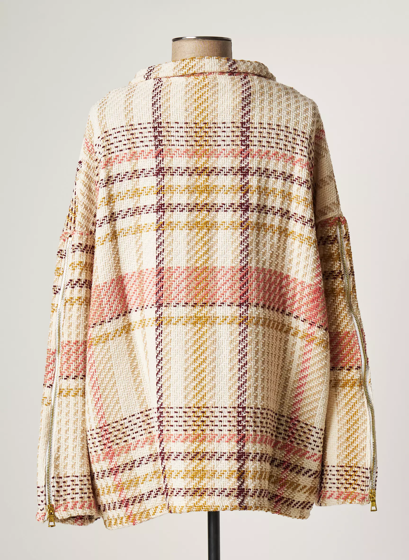 Tendance Unique Vestecasual Femme couleur beige