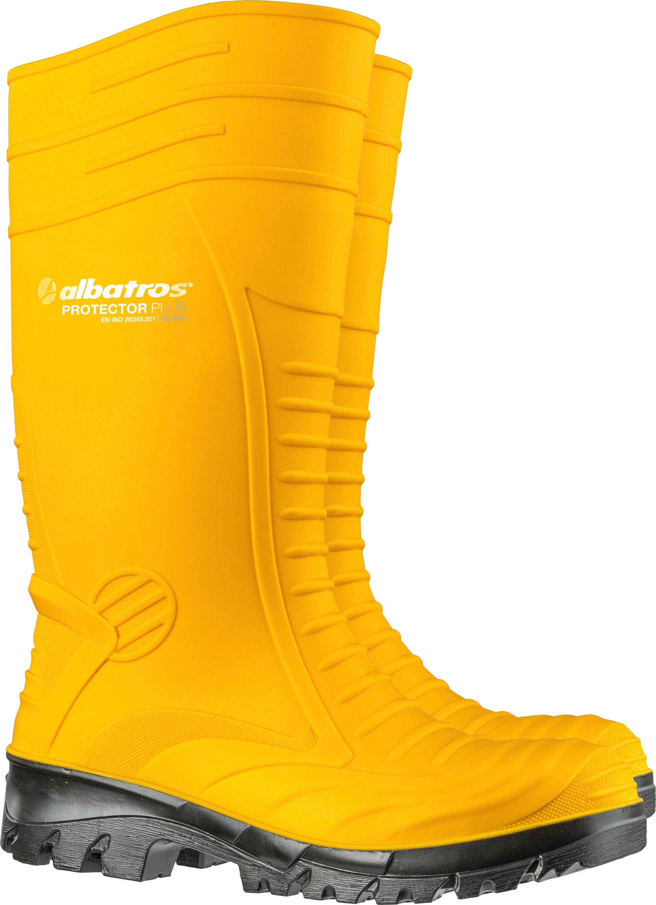 Albatros PROTECTOR PLUS Sicherheitsstiefel An- und Ausziehhilfe