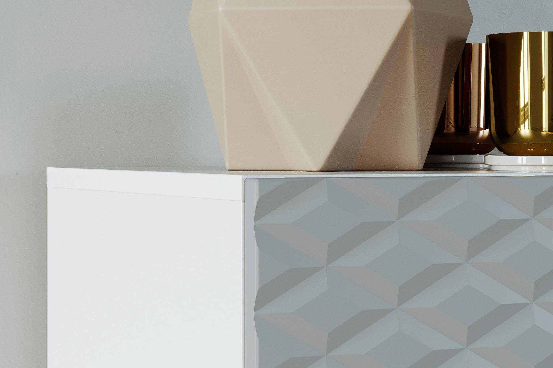DIVENTA Highboard KORFU, Breite 110 cm