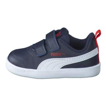 PUMA Courtflex v2 V Inf Sneaker in blau