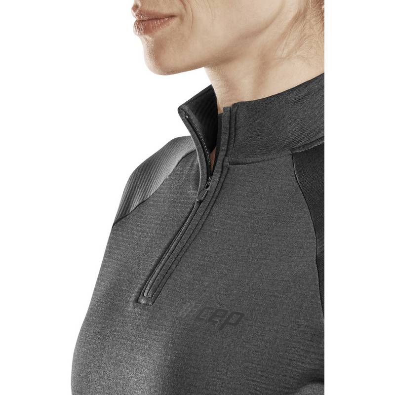 CEP Cold Weather Zip Shirt Longsleeve Laufshirt Damen