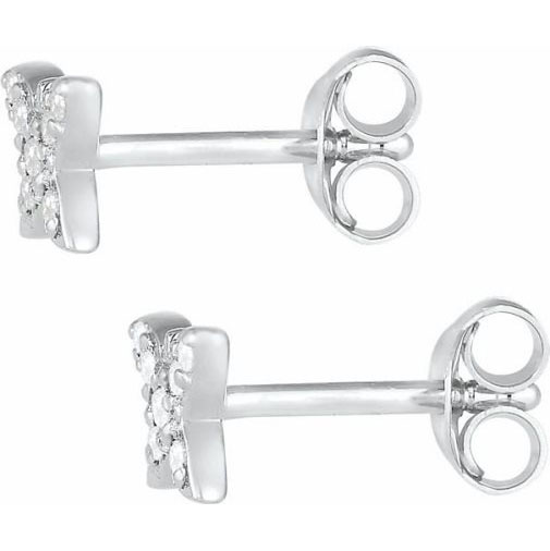 Elli Ohrringe Kinder Schmetterling Zirkonia 925 Silber