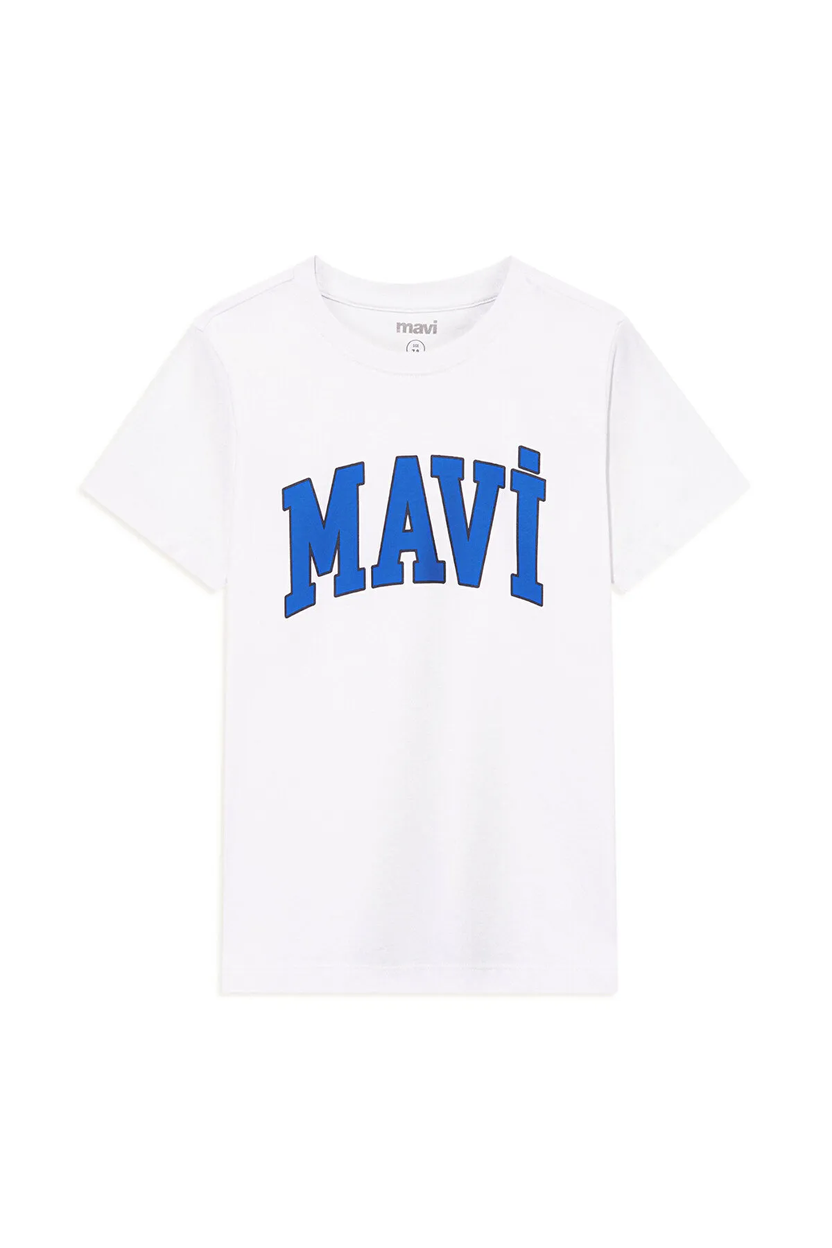 Mavi  Weißes T-Shirt mit Logo-Print, reguläre Passform / normaler Schnitt 6610030-620