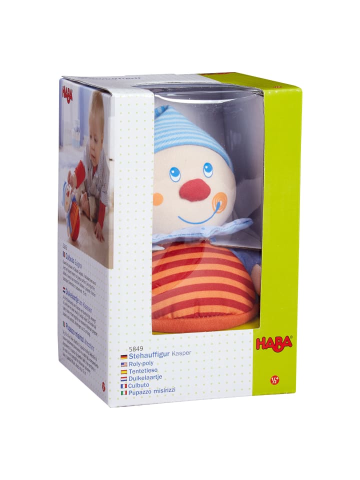 Haba Stoffpuppe Stehauffigur Kasper in mehrfarbig günstig kaufen onesize