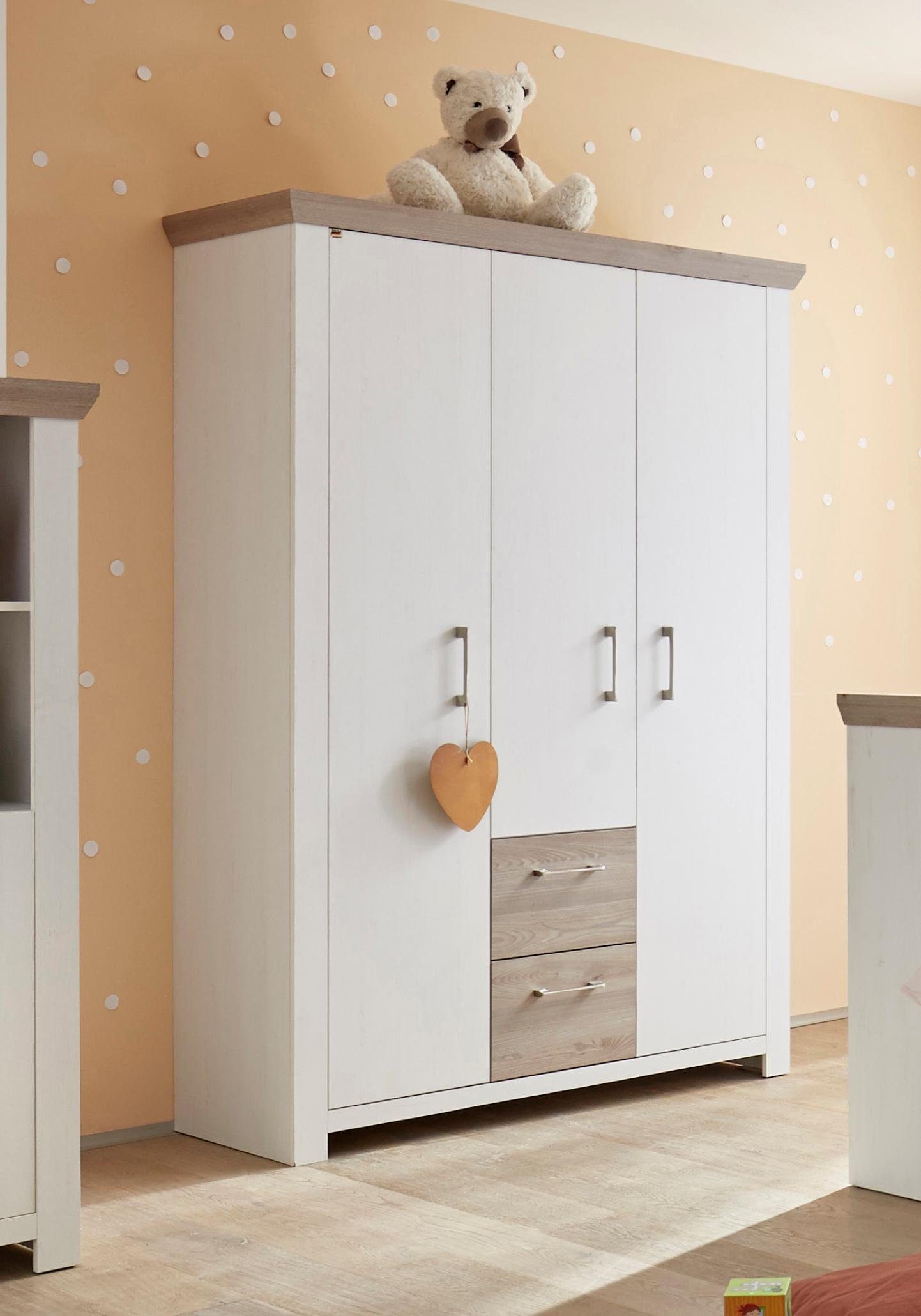 Mäusbacher Kinderkleiderschrank Stralsund Kleiderschrank, 3-türig
