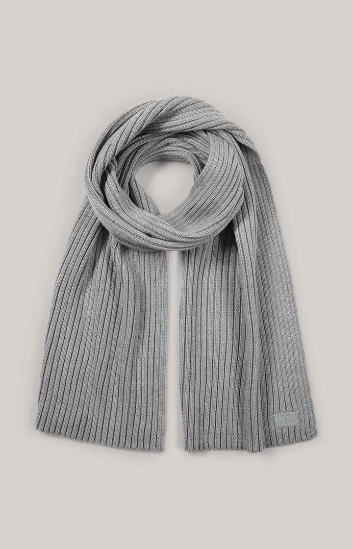 Strick-Schal Francis in Grau