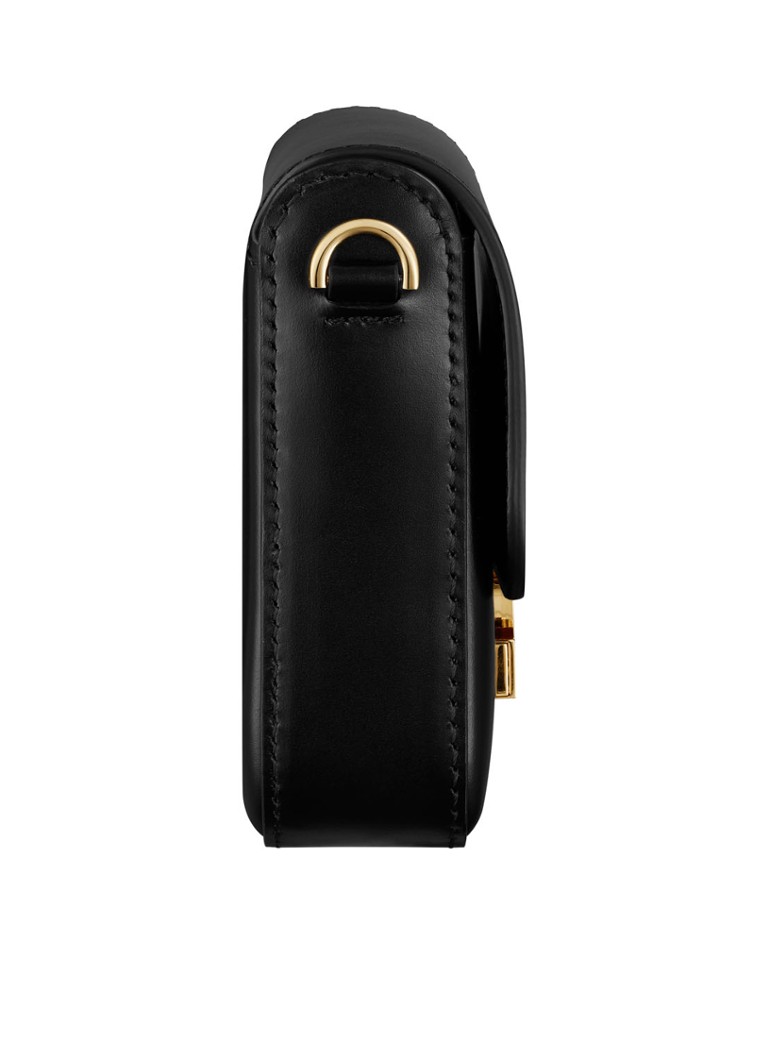 Geantă de umăr Cartier Double C Mini cu lanț din piele de vițel CRL1002303