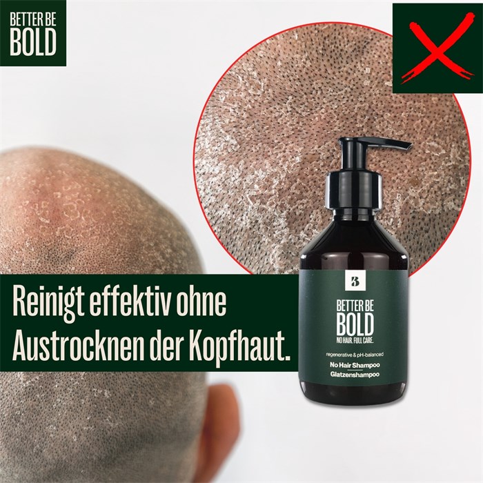 Pflegendes Glatzenshampoo (0-6mm)