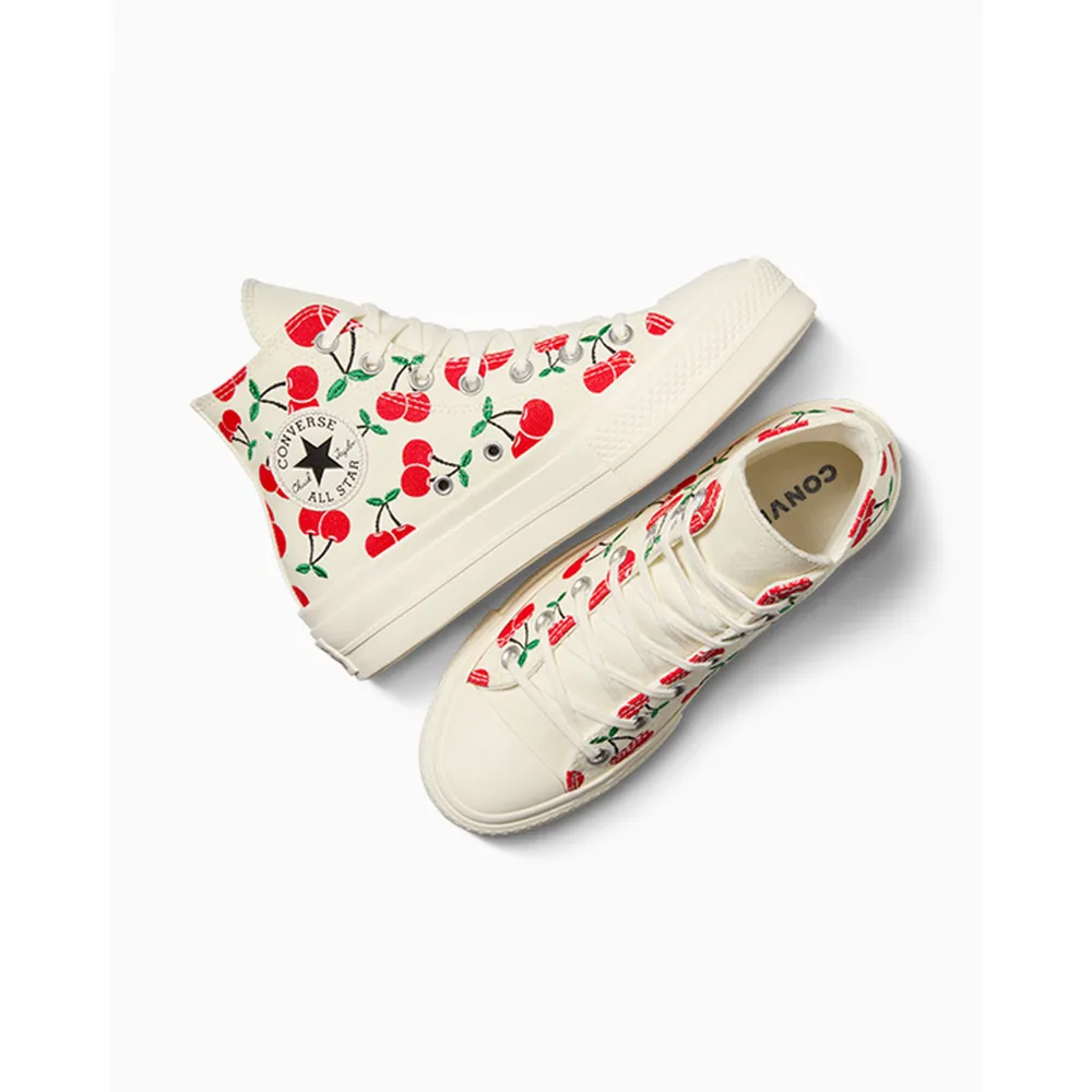 Converse Chuck Taylor All Star Lift Platform Cherries A08096C / bunt
