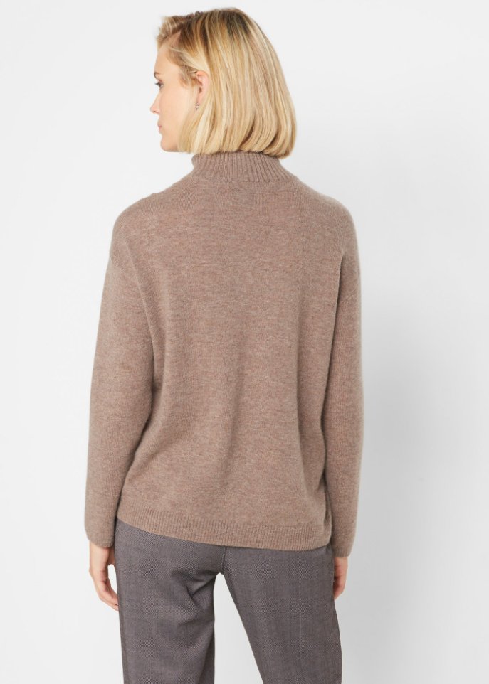 Oversize-Wollpullover mit Good Cashmere Standard®-Anteil