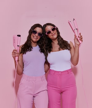 Mermade The Double Waver Pink Lockenstab-1 Stk