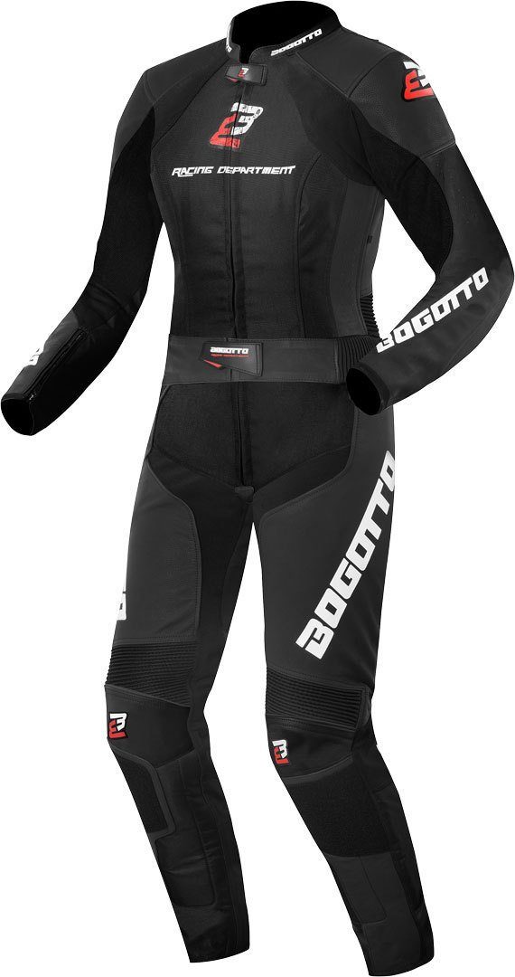 Bogotto Motorradkombi Losail 2-Teiler Damen Motorrad Lederkombi