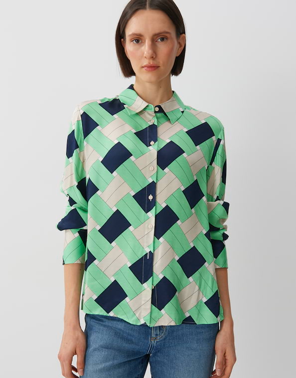 Printbluse Zologna