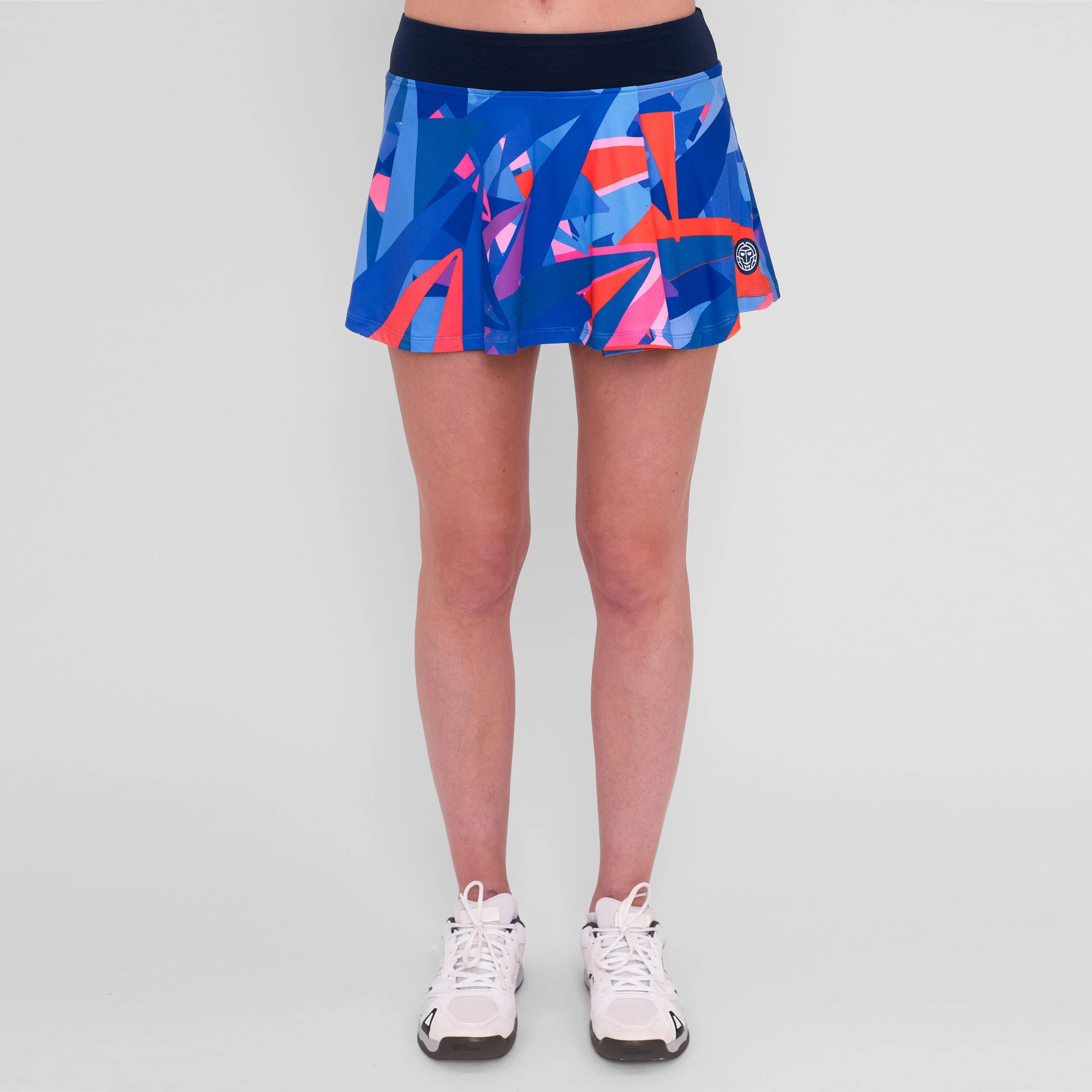 Spike Printed Wavy Rock Damen - Dunkelblau, Blau
