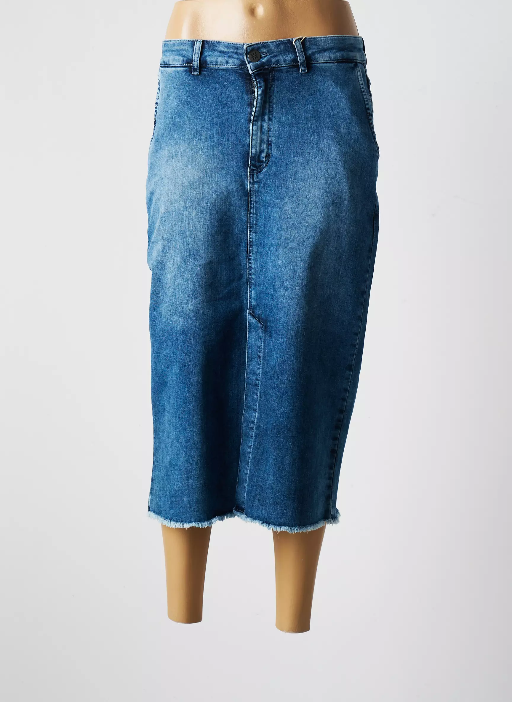 Para Mi Jupes Longues Femme couleur bleu