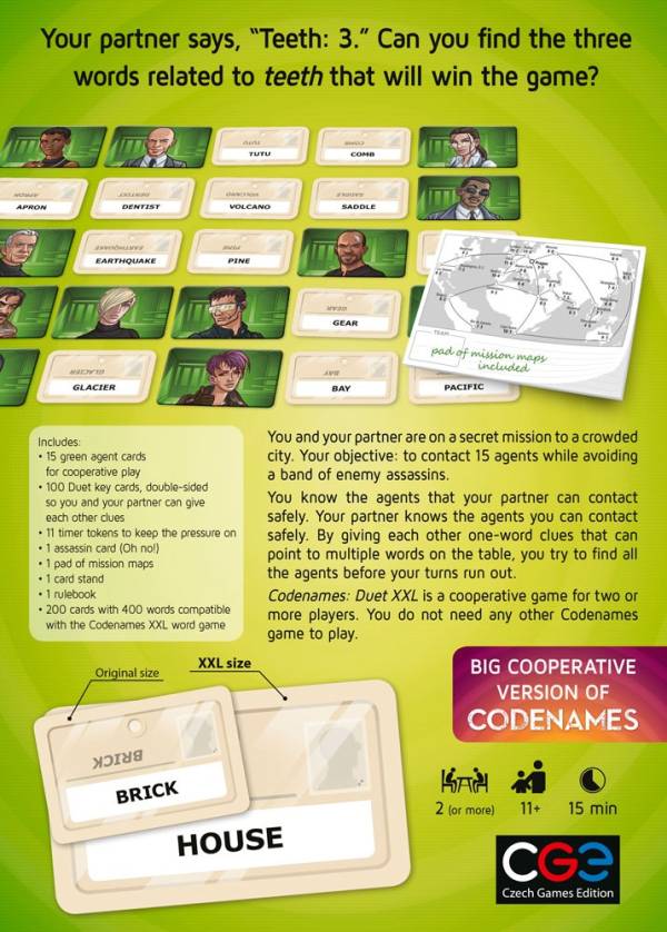 Codenames Duet XXL (engl.)