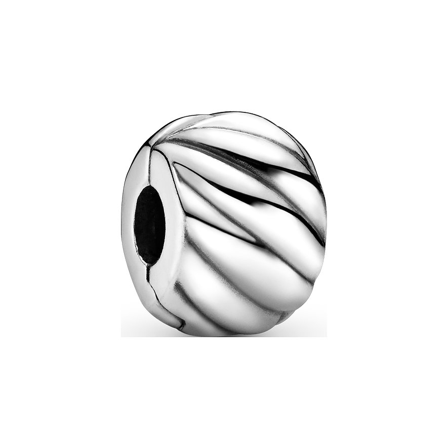 Pandora Charm Moments Polierter Gefiederter Clip