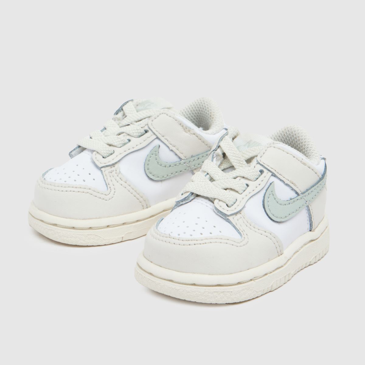 Nike fehér és bézs színű Dunk Low gyerekcipő