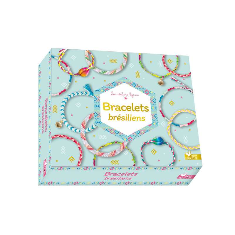 Coffret Mes bracelets brésiliens - Deux Coqs d’Or