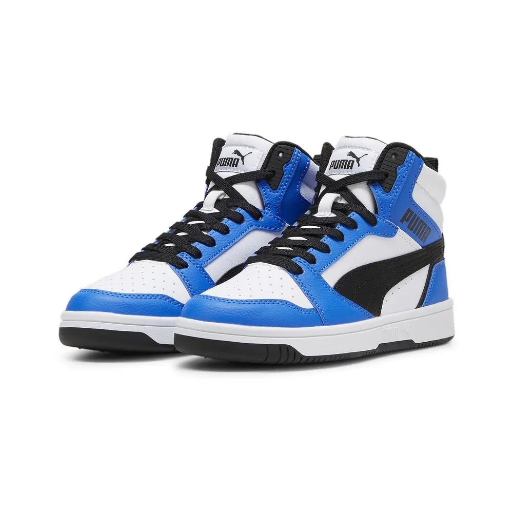 PUMA Rebound V6 Mid Jr 393831-006 / weiss