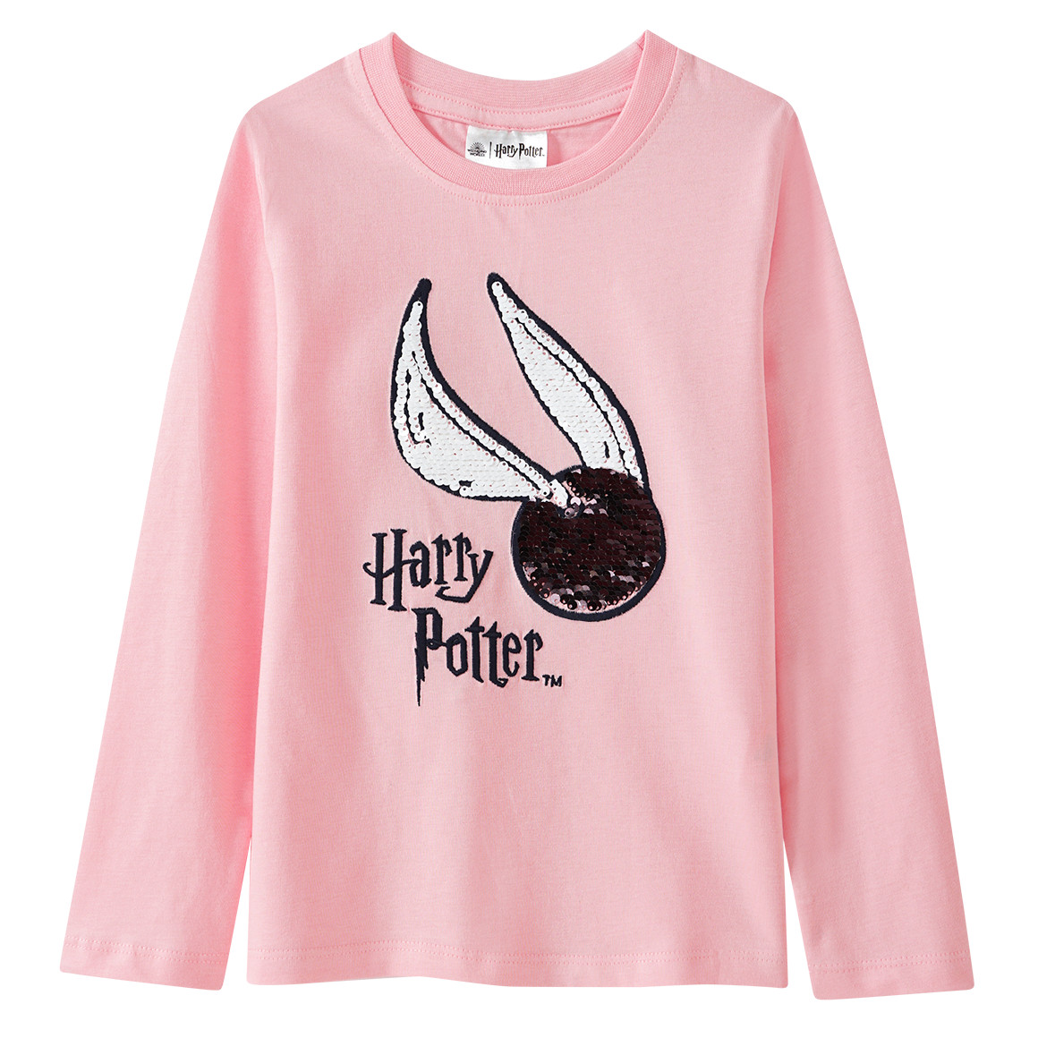 Harry Potter Langarmshirt mit Wendepailletten