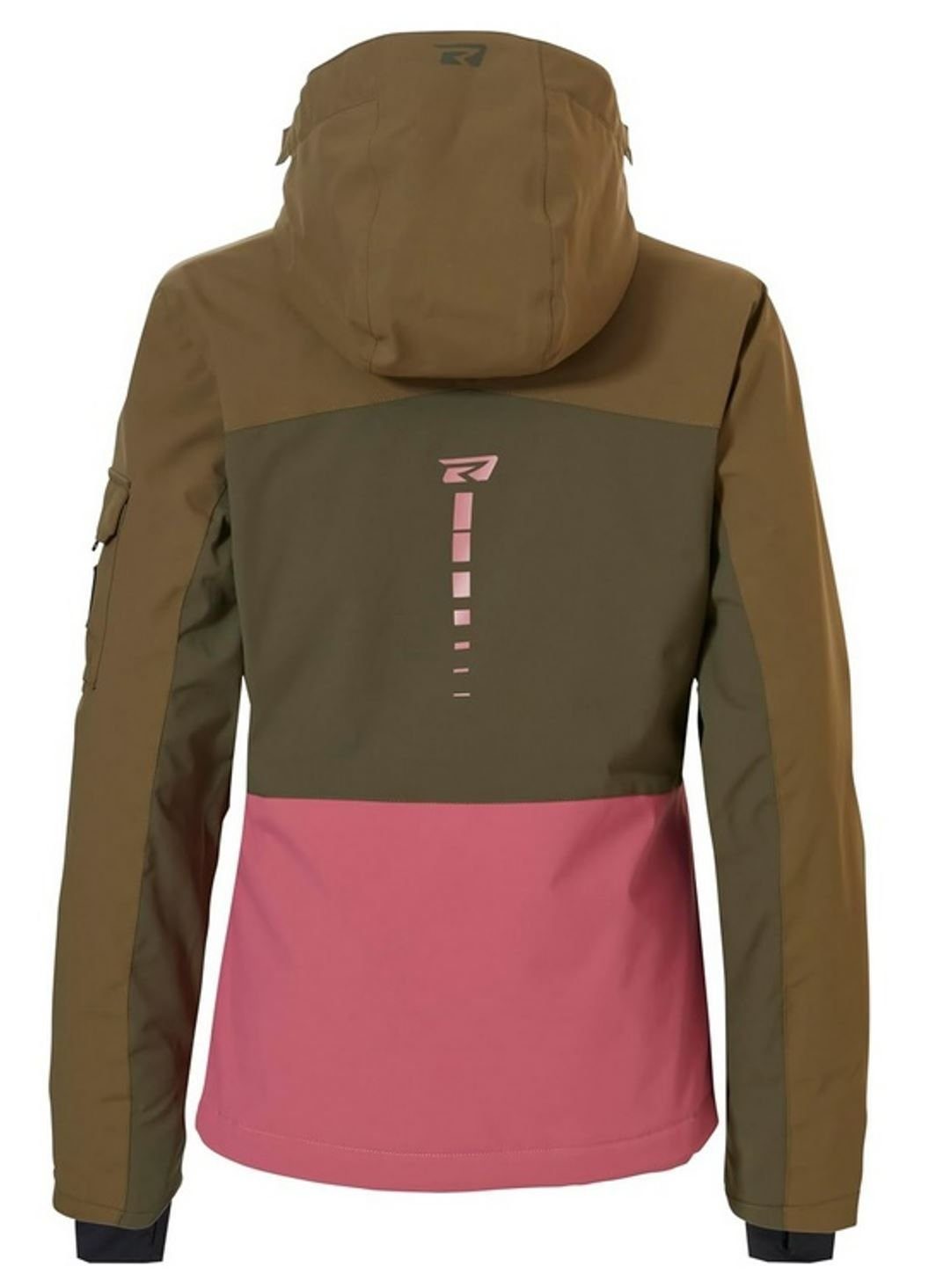 REHALL Skijacke Rehall Kinder Skijacke Rome Junior olive