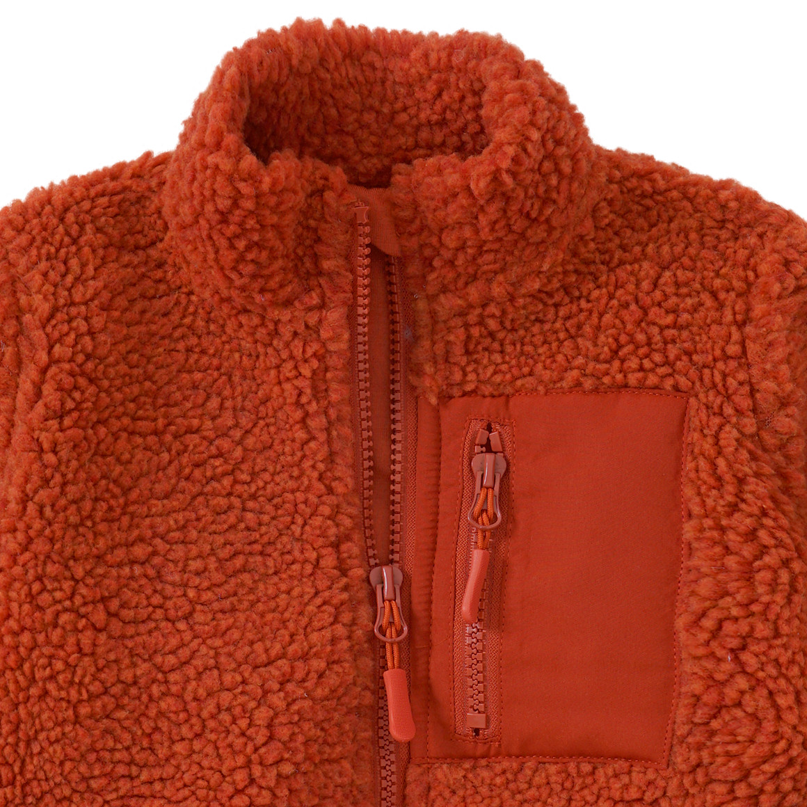 Jungen Jacke aus Teddyfleece