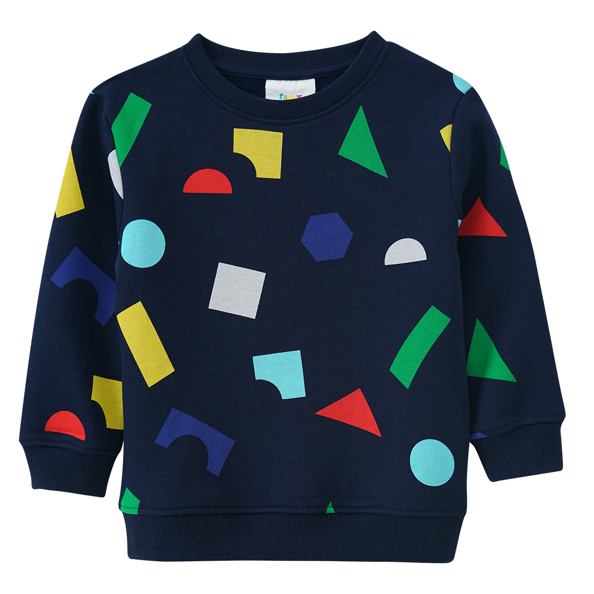 Jungen Sweatshirt mit bunten Motiven