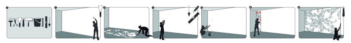 Komar Vliestapete Tagträume, (9 St), 450x280 cm (Breite x Höhe), Wohnzimmer, Schlafzimmer