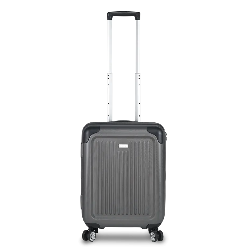 Stratic Hartschalen-Koffer S mit 4 Rollen, 54 cm, 32 Liter Stripe - Graphit