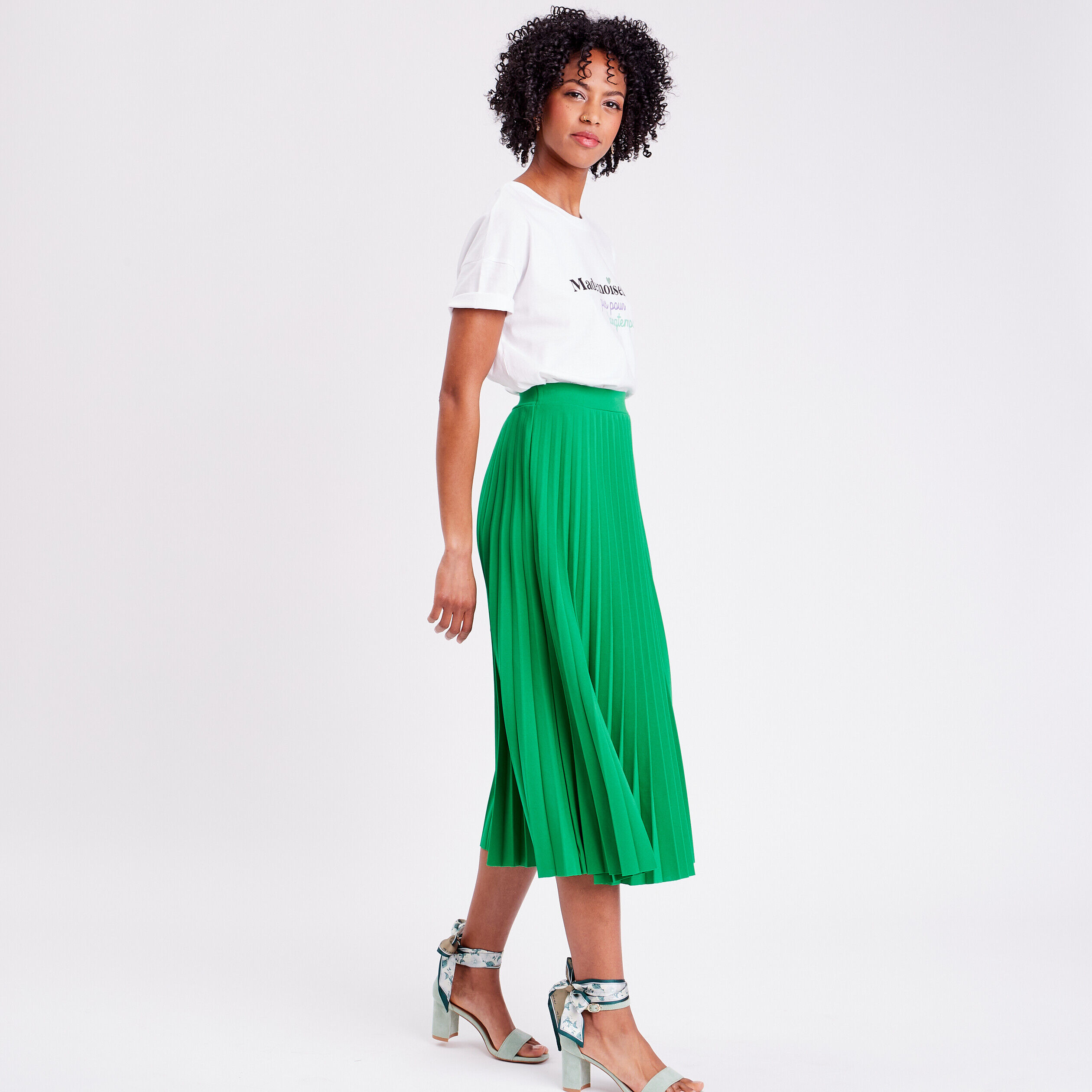 T-shirt manches courtes blanc femme | Cache Cache