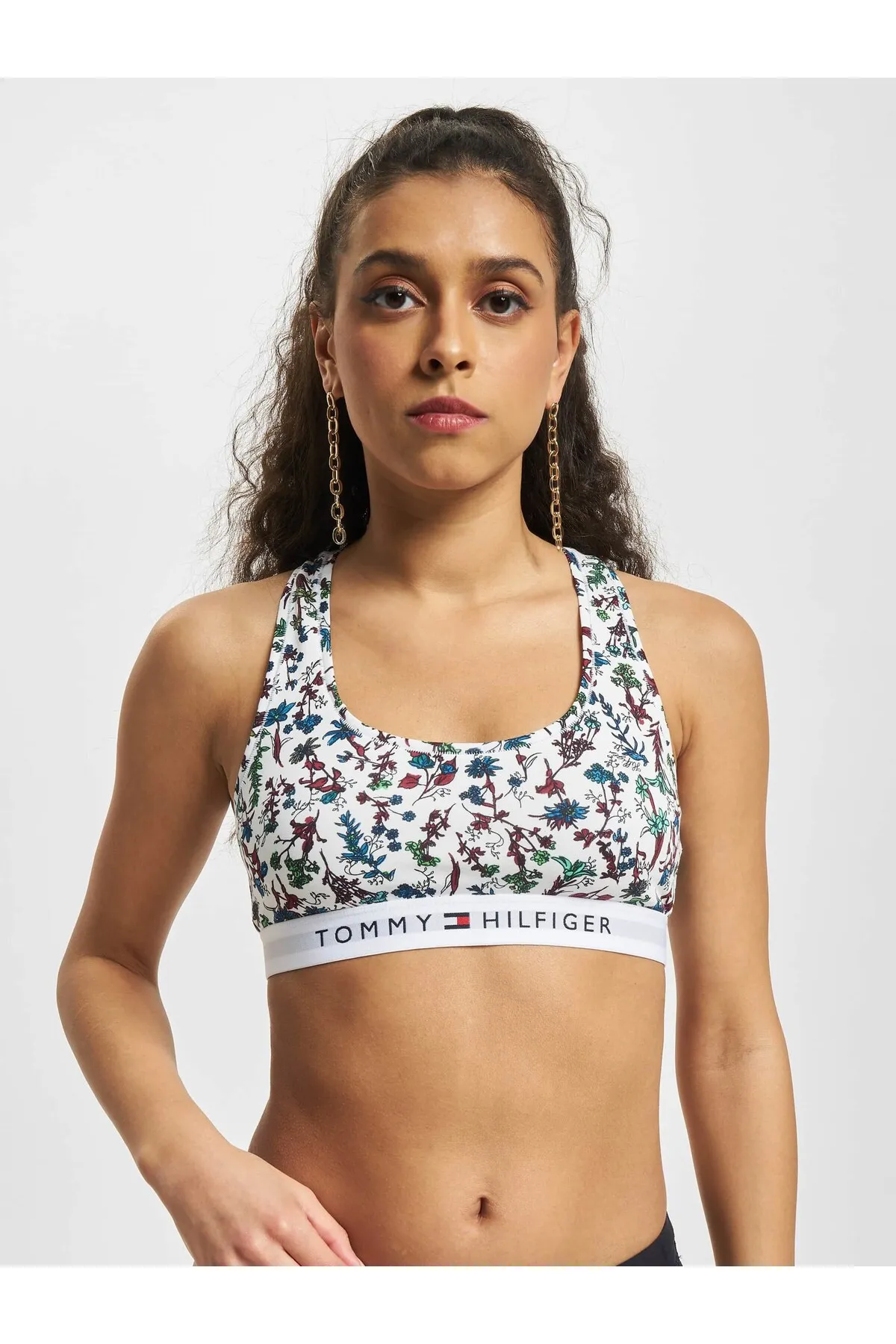 Tommy Hilfiger  Ungefütterter Damen-Bralette mit Druck