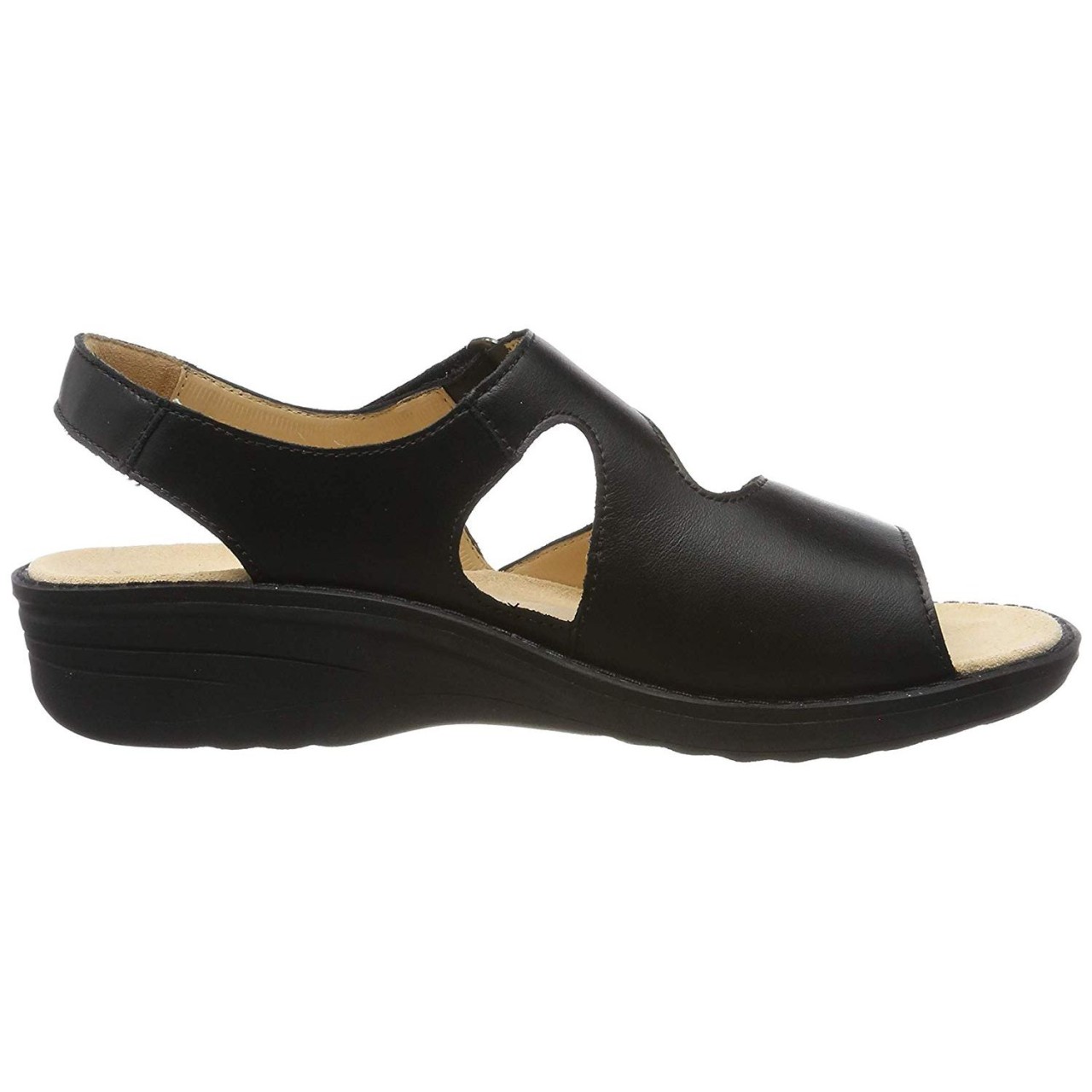 GANTER Outdoor Sandalen schwarz schwarz