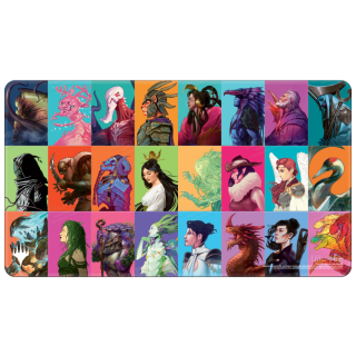 UP - Commander Masters White Stitched Playmat  for Magic: The Gathering