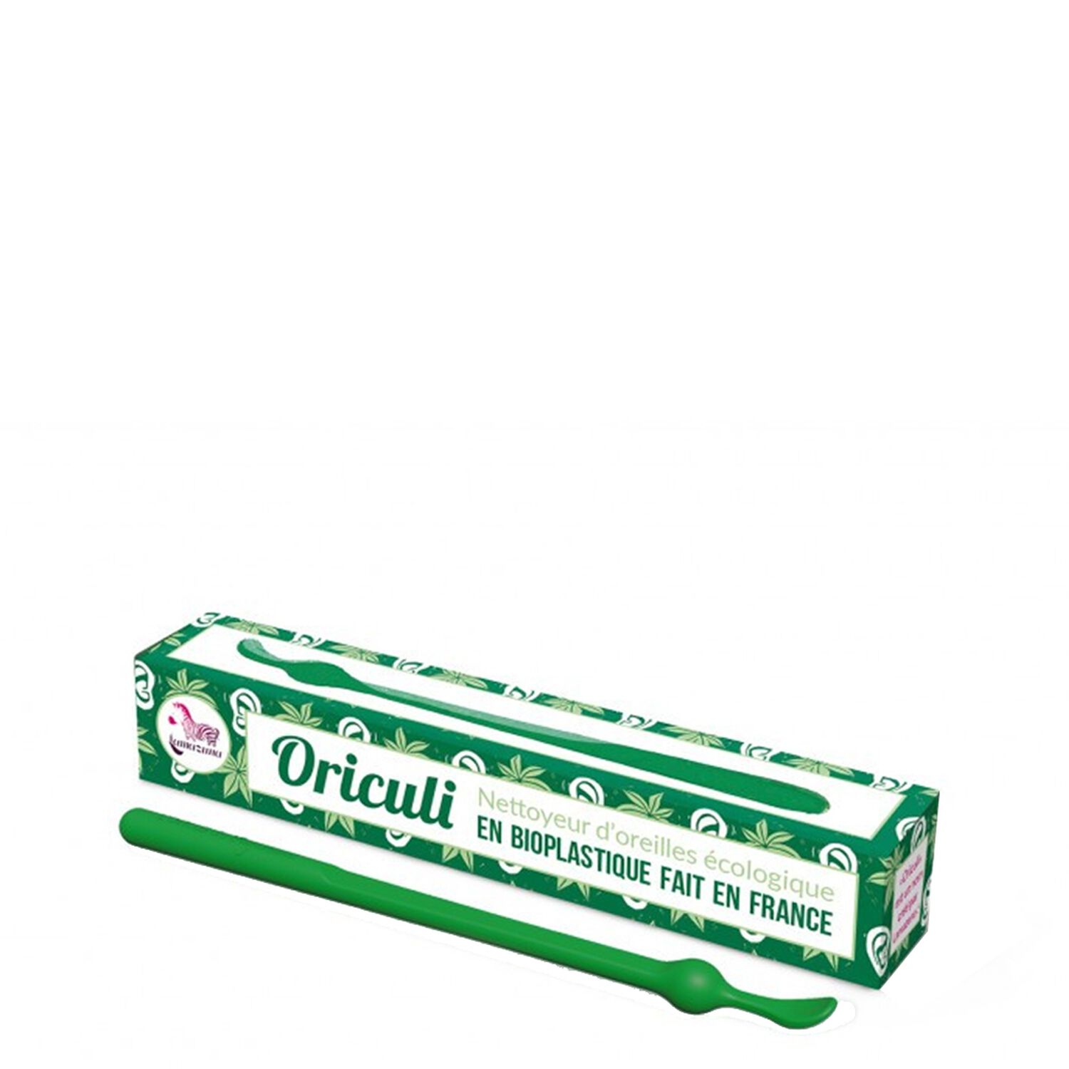Lamazuna Oriculi en Bioplastique Nettoyeur d'Oreilles Vert