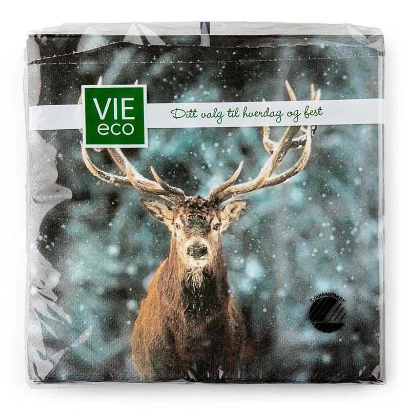 Vie Eco Servietter 20-pk 33x33 cm, Vinter