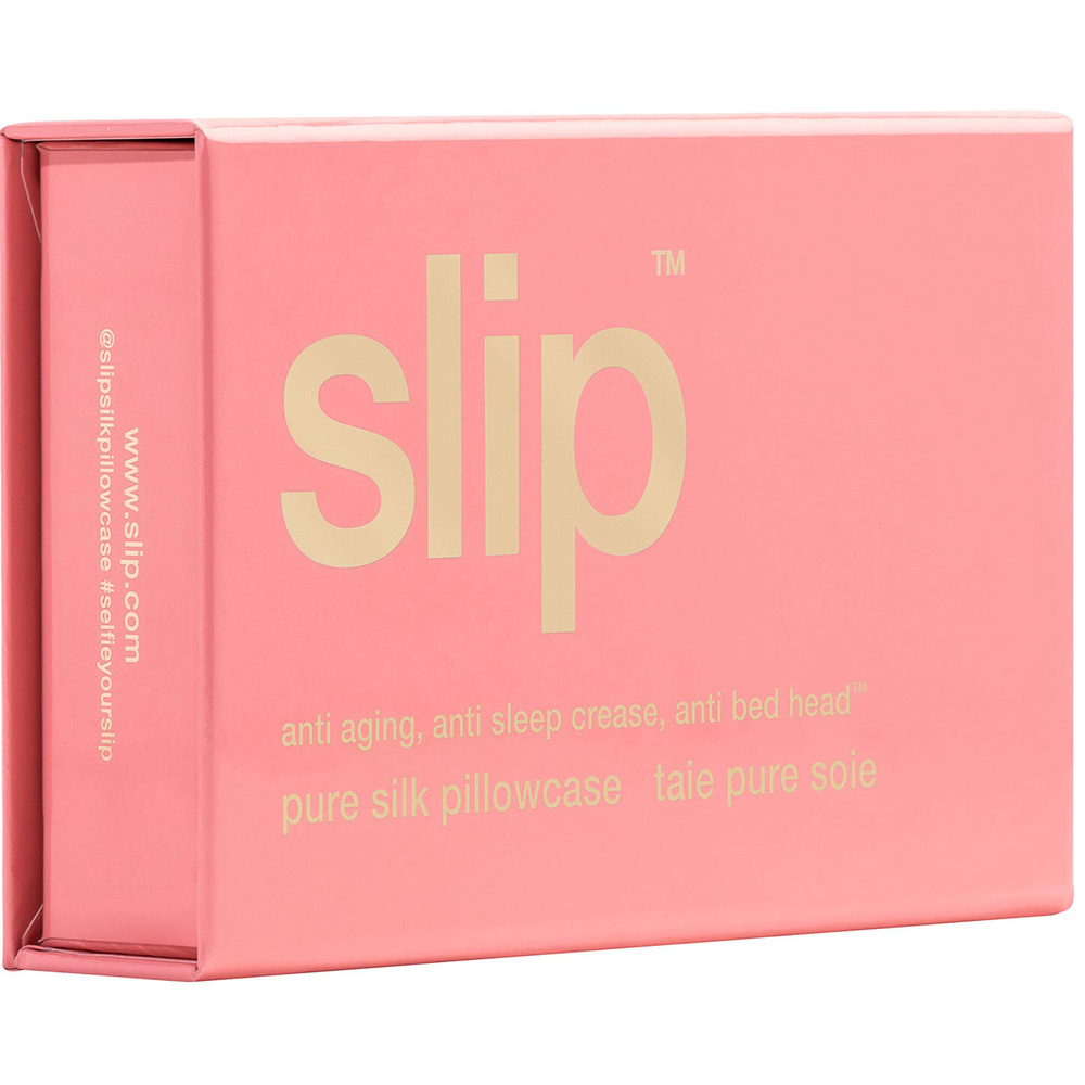Slip slip pure silk queen pillowcase - blush Coussin