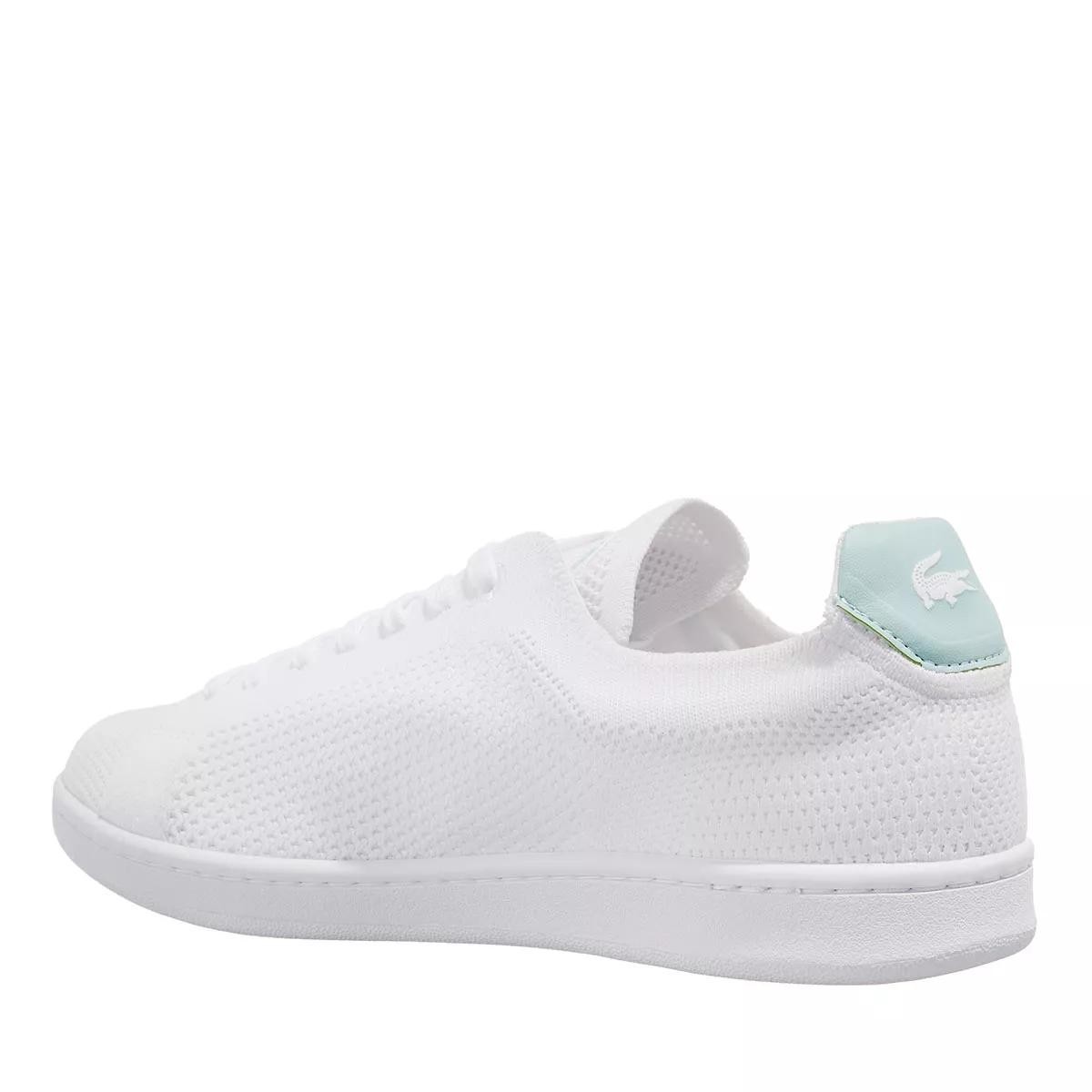 LACOSTE Freizeit Schnürer weiss Low-Top Sneaker