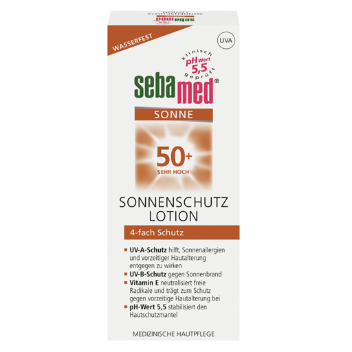 SEBAMED Sonnenschutz Lotion LSF 50   150 ml  Lotion