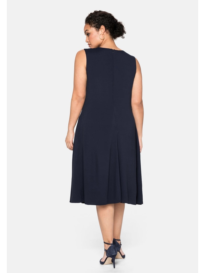 sheego Cocktailkleid in nachtblau günstig kaufen
