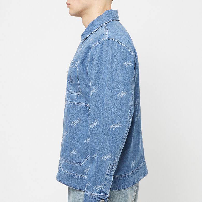 JORDAN Flight Heritage Denim Jacket blue grey