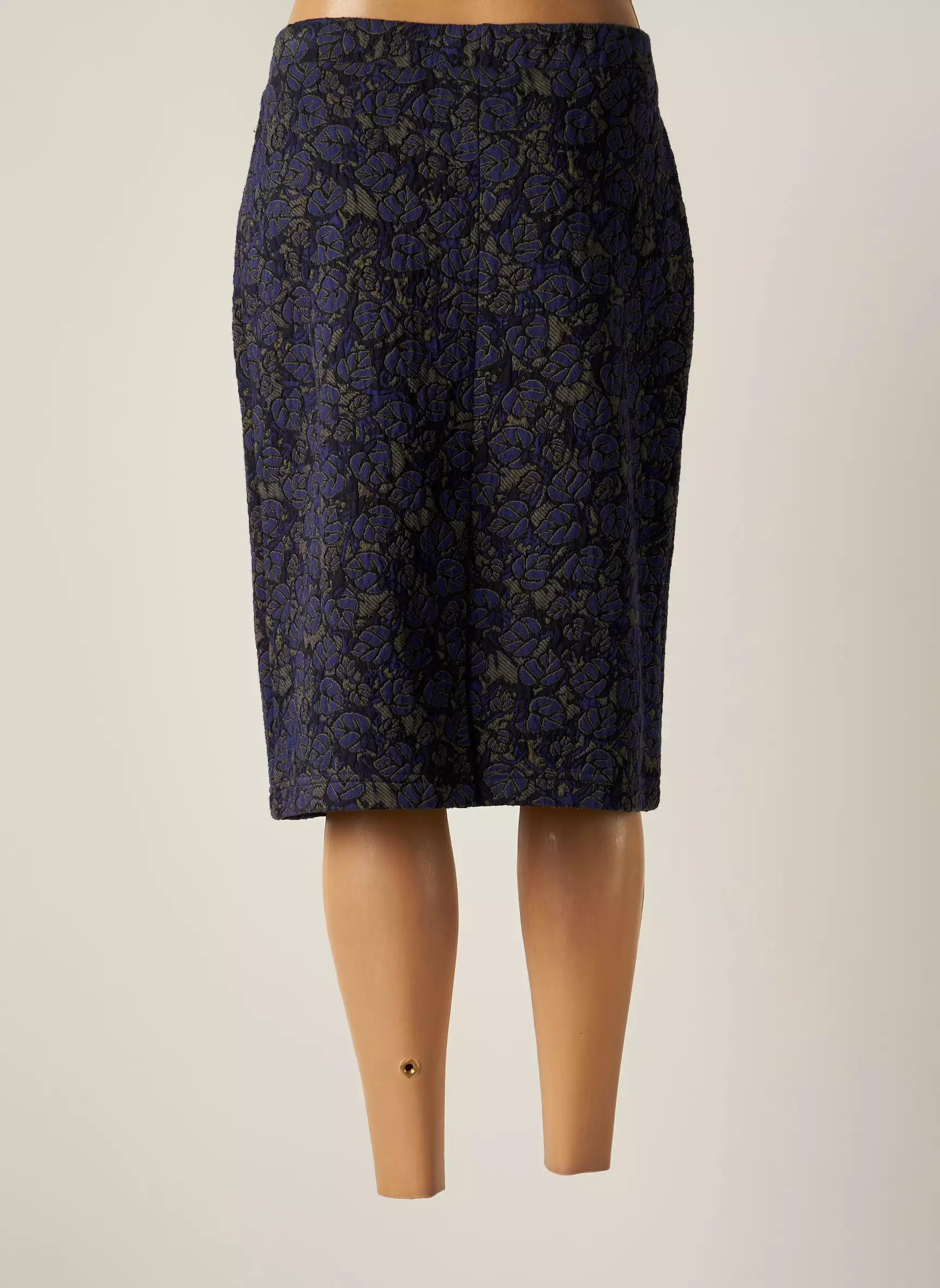 Griffon Jupes Mi Longues Femme couleur bleu