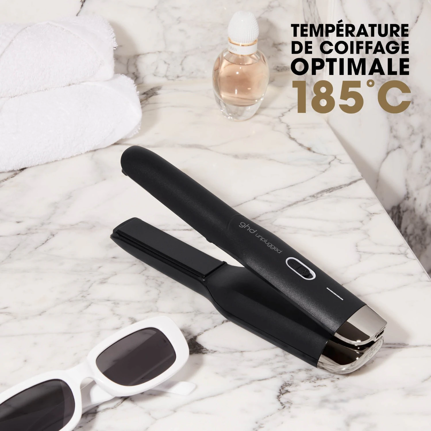 Plancha ghd desconectada
