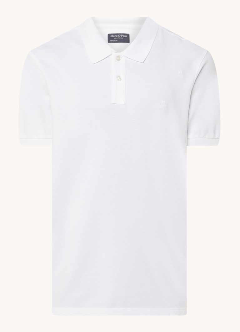Marc O'Polo Regular fit polo krekls ar izšuvumu no logotipa