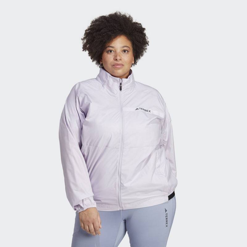 adidas TERREX Multi Windjacke – Große Größen Outdoorjacke Damen